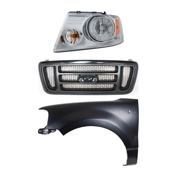 Geelife Headlight Driving Head light Headlamp Driver Left Side for F150 Truck Hand Ford