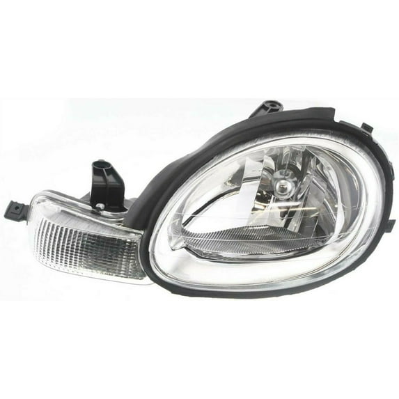 Geelife Headlight For 2000-2002 Neon Sedan 2000-2001 Neon Sedan Driver Side w/ bulb