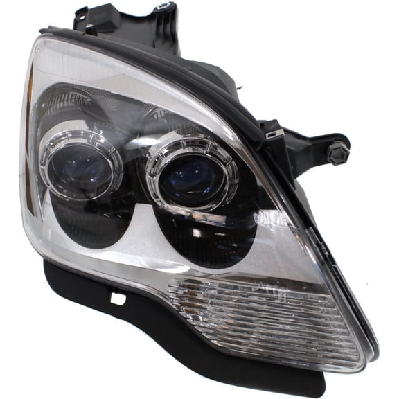 Geelife Headlight For 2007-2008 GMC Acadia SLE SLT Models Right Blue Projector With Bulb