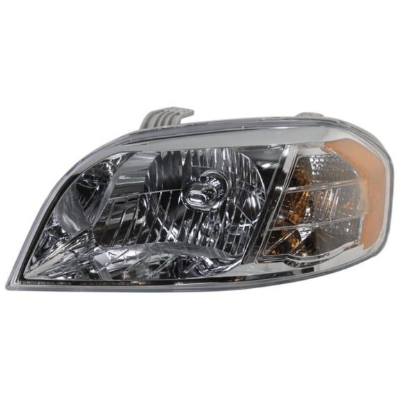 Geelife Headlight For 2007-2011 Chevy Aveo LS 2007-2011 Chevy Aveo LT Left With Bulb