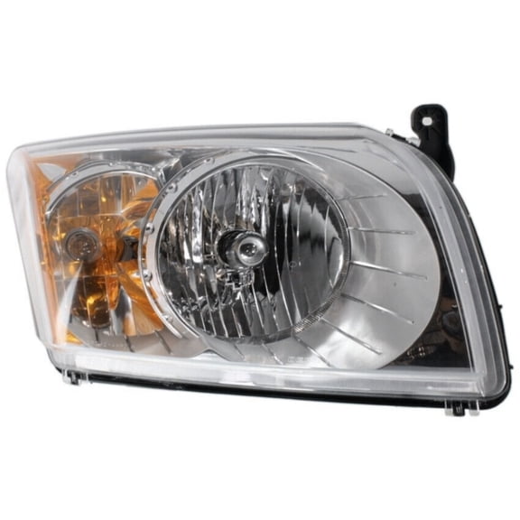 Geelife Headlight For 2007-2012 Dodge Caliber Hatchback Right With Bulb