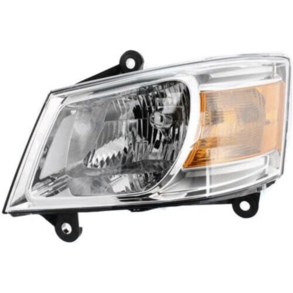 Geelife Headlight For 2008-2010 Dodge Grand Caravan SE SXT Left With Bulb