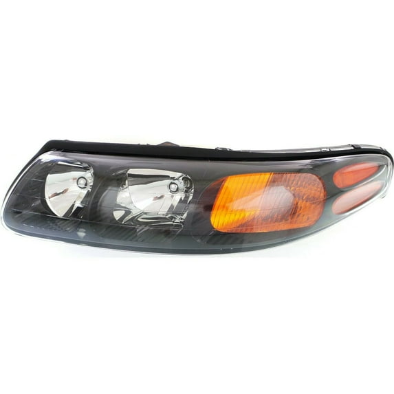 Geelife Headlight For Pontiac 2000-2004 Bonneville Sedan Left With Bulb