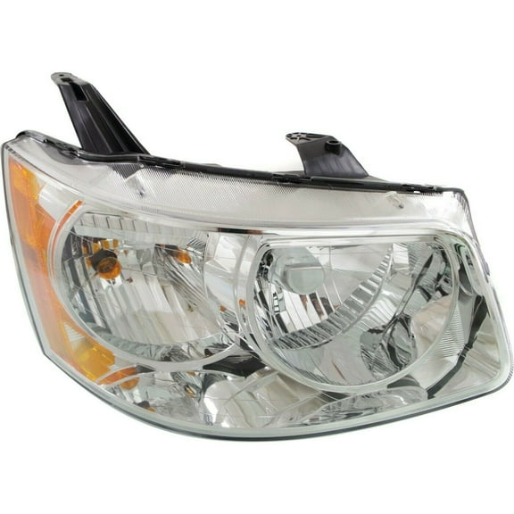 Geelife Headlight For Pontiac 2006-2009 Torrent Sport Utility Right With Bulb