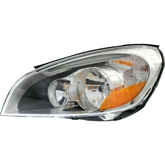 Geelife Headlight For Volvo 2011-2013 S60 Sedan Left Clear Lens With Bulb