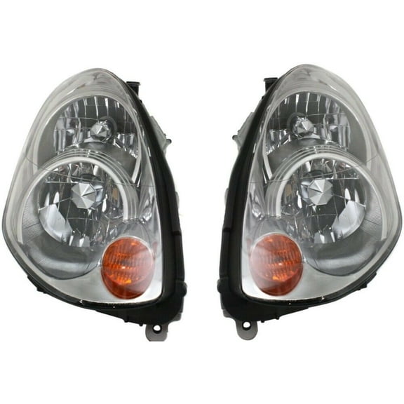 Geelife Headlight Set For 05-06 G35 Base 05-06 G35 X Sedan Left and Right HID 2Pc