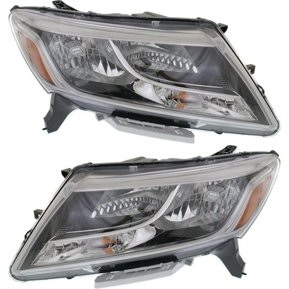 Geelife Headlight Set For 13-16 Pathfinder Sport Utility Left and Right With Bulb 2Pc