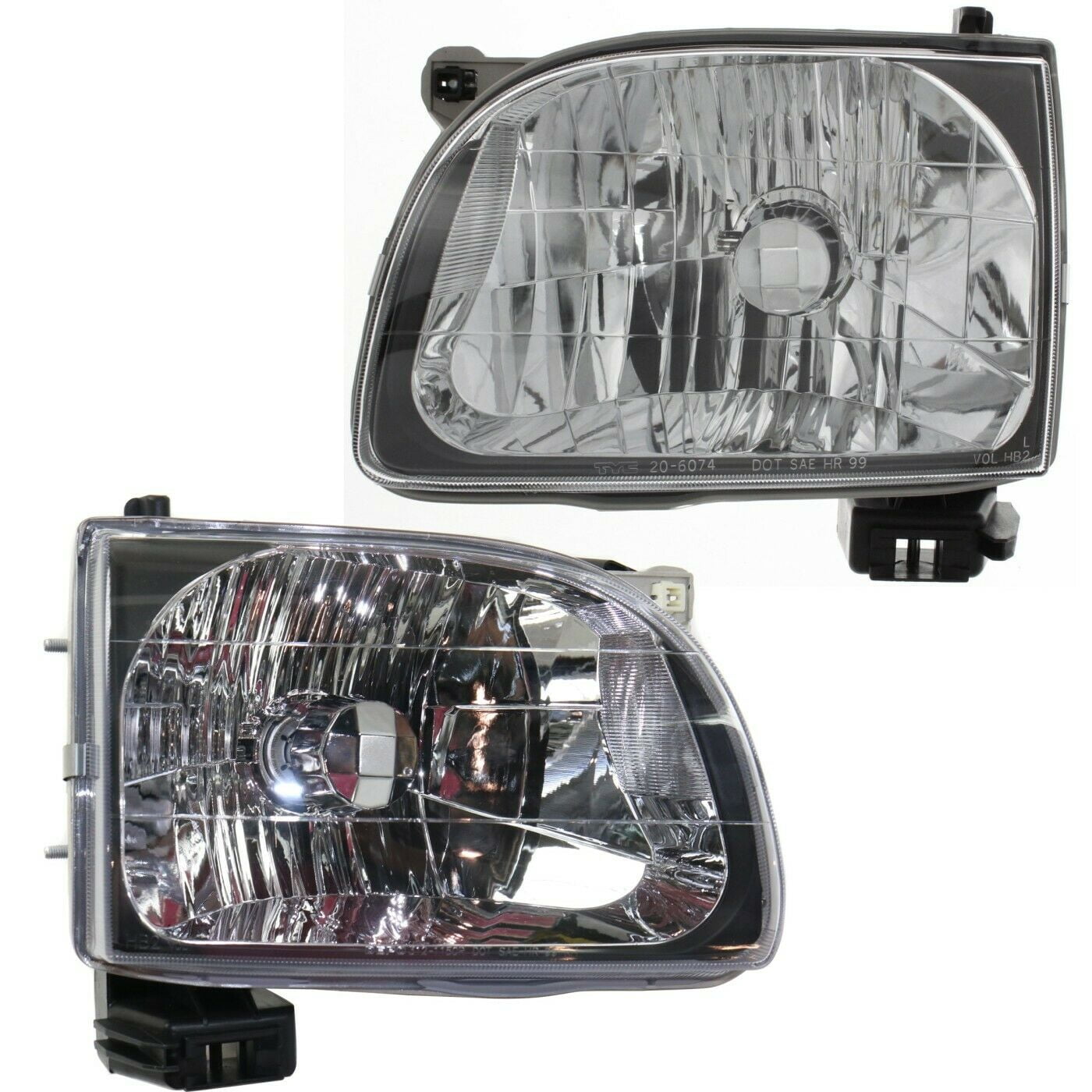 Right Side Headlight For Toyota Tacoma (2001-2004) S-Runner & Pre Runner - Includes Bulb, DOT/SAE Certified 10 thumbnail image