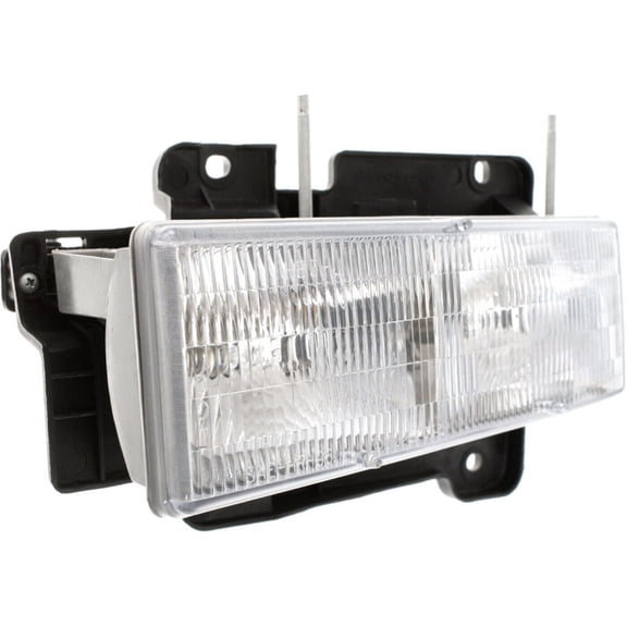Geelife Headlight Set For 88-99 Chevrolet K1500 C1500 Driver/Passenger Side w/ bulb