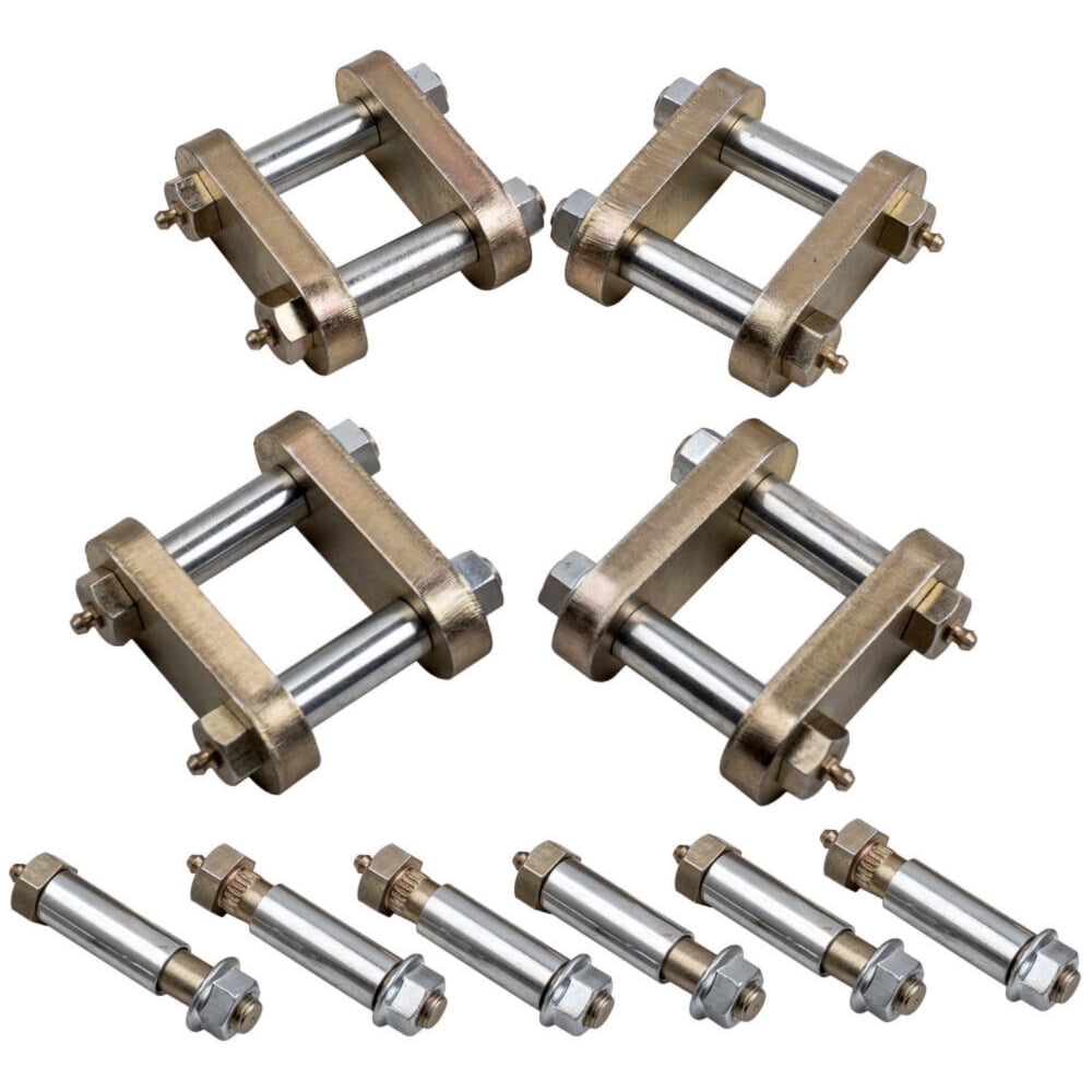 Geelife Heavy Duty Shackle Upgrade Kit Tandem Axle pair For MORryde