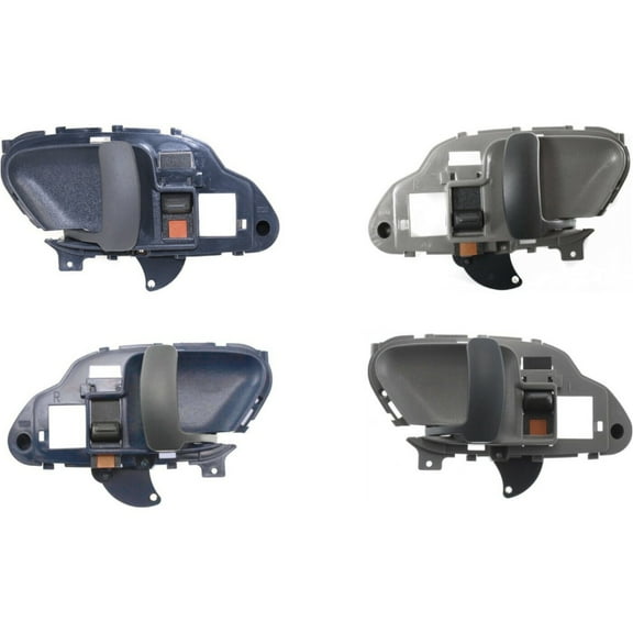 Geelife Interior Door Handle For Cadillac Chevy GMC Front and Rear Left Right Blue Gray