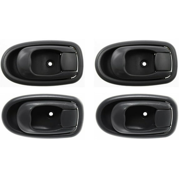Geelife Interior Door Handle For Hyundai 1996-1998 Elantra Set of 4 Front and Rear