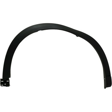 Pair Of Rear Fender Flares Molding For Jeep Cherokee 1997-2001 – OE Style, Primed Black Plastic, Direct Bolt-On