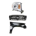 thumbnail image 1 of Geelife Kit Headlight Driving Head light Headlamp Passenger Right Side Hand for Tacoma, 1 of 8
