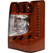 Geelife LED Tail Light For 2011-2016 Chrysler Town & Country Right Clear/Red w/Bulbs