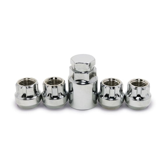 Geelife Lug Wheel Lock Nuts 1/2-20 Open End Bulge Acorn Locking Lugs