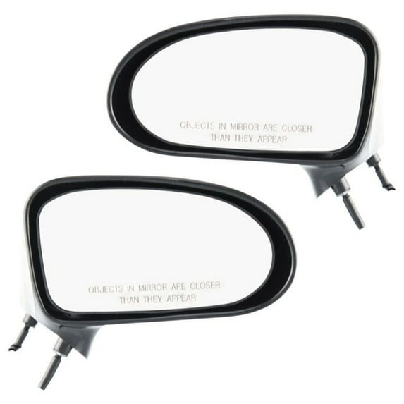 Geelife Manual Mirror Set Of 2 For 1992-1999 Buick Lesabre Left And Right Paintable
