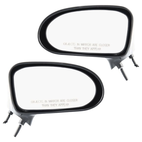Geelife Manual Mirror Set Of 2 For 1992-1999 Buick Lesabre Left And Right Paintable