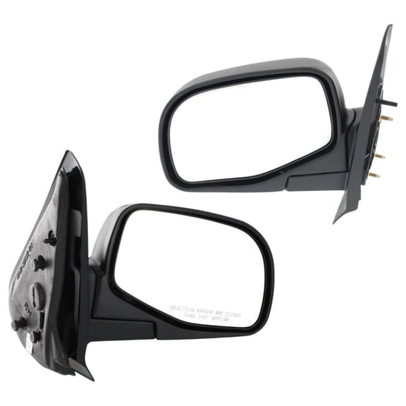 Geelife Manual Mirror Set Of 2 For 2001-2005 Ford Explorer Sport Trac Manual Folding