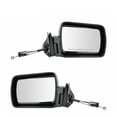 thumbnail image 1 of Geelife Manual Remote Mirror Pair Set Left & Right For Jeep Cherokee Comanche Wagoneer, 1 of 5