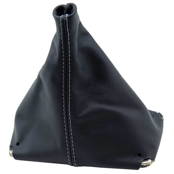 Geelife Manual Shift Boot Cover Leather Synthetic for Camaro Firebird 82-92 Gray Stitch