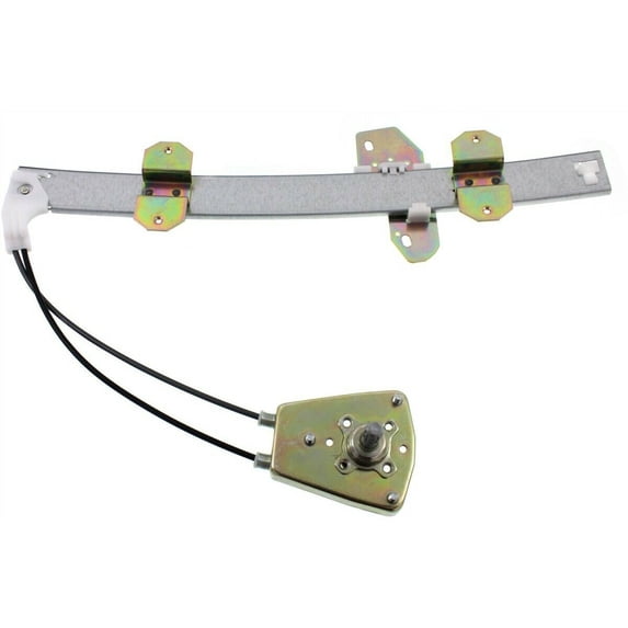 Geelife Manual Window Regulator For Honda 1996-00 Civic Sedan Front RH With Manual Crank