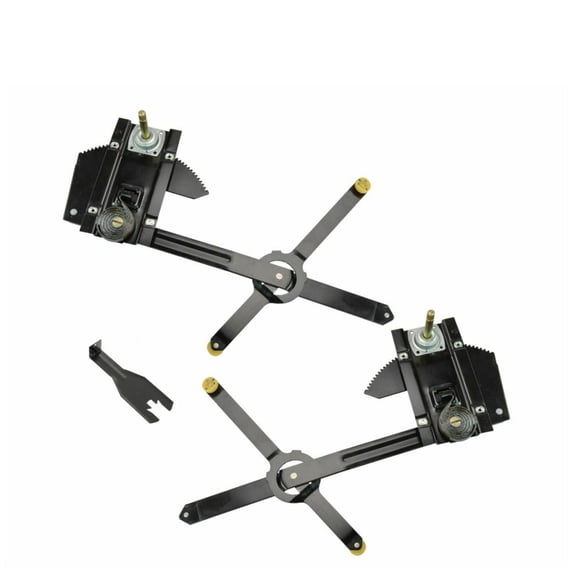 Geelife Manual Window Regulators Front Pair Set w/ Tool For Chevy Pickup Truck Blazer