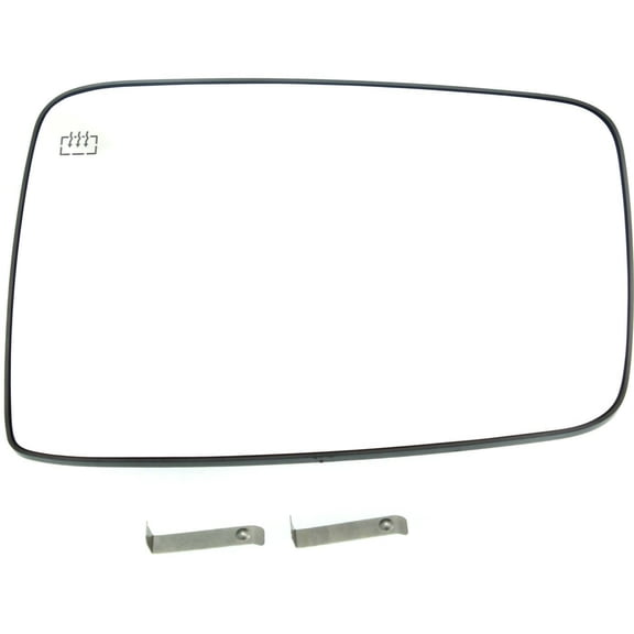 Geelife Mirror Glass Driver Left Side Heated For 2010-2021 Dodge Ram Truck LH Hand