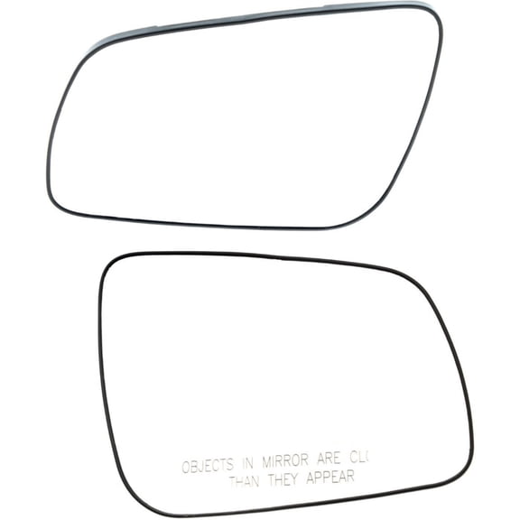 Geelife Mirror Glass Driver & Passenger Side Left Right For Mitsubishi 08-14 Lancer