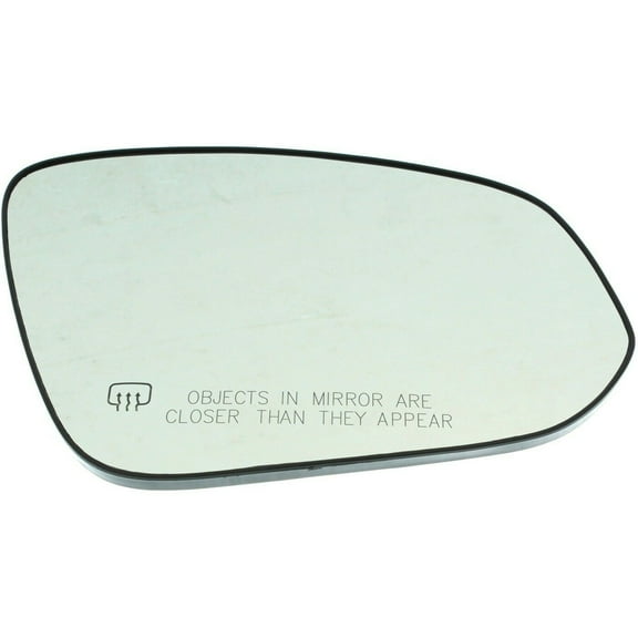 Geelife Mirror Glass For 14-19 Toyota Highlander Sport Utility Right With Backing Plate