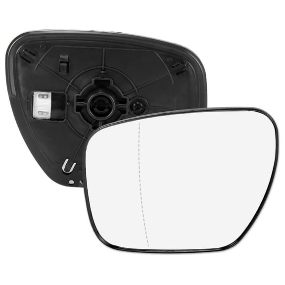 Geelife Mirror Glass Heated w/ Backing Left Side Left For 2006-2013 Mazda 5 CX-7 CX-9 5