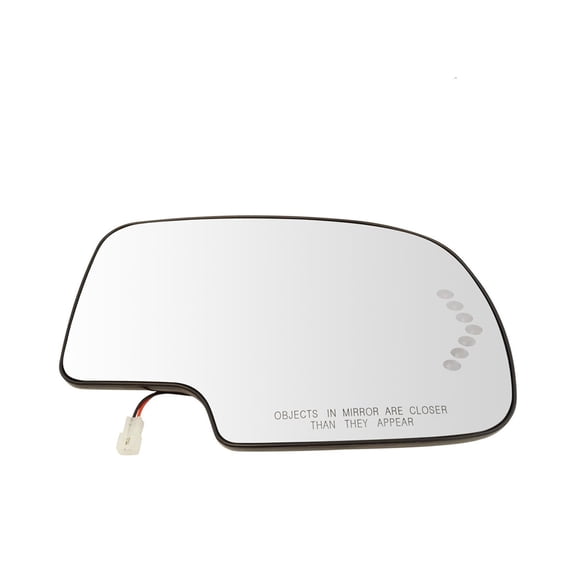 Geelife Mirror Glass Heated w/ Turn Signal Passenger Side Right For Cadillac Chevy GMC