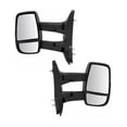 thumbnail image 1 of Geelife Mirror Long Arm Manual Textured Black LH for High & Medium Roof, 1 of 9