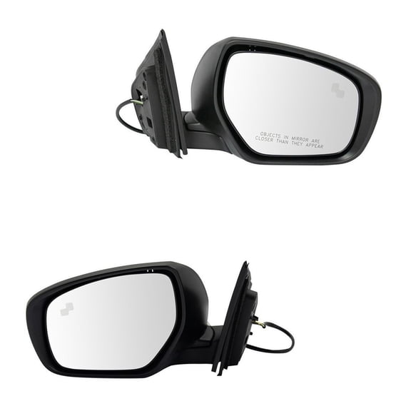 Geelife Mirror Power Heated Blind Spot Detection Auto Tilt Paint to Match
