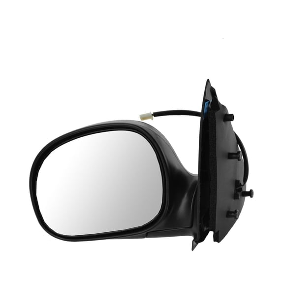 Geelife Mirror Power Textured Black Left Driver Side For 98-02 F-150 98-99 F-250