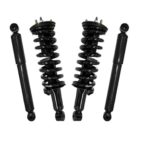 Geelife New Front Struts & Rear Shocks for Nissan Xterra 05-11 Rear Wheel Drive Only!!!