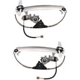 thumbnail image 1 of Geelife New Window Regulators 2pcs Rear Driver & Passenger Side Left Right Mercury Pair, 1 of 6