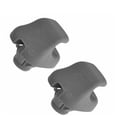 thumbnail image 1 of Geelife OEM Inner Sun Visor Shade Holder Clip Retainer Left & Right LH RH Pair Gray New, 1 of 8