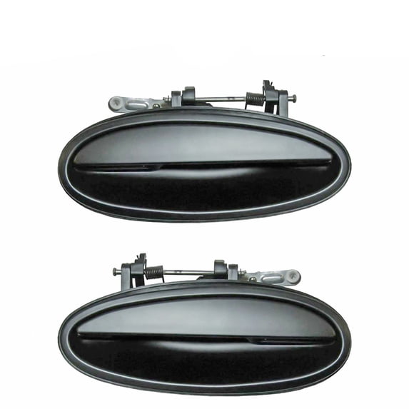 Geelife Outside Exterior Door Handle Left/Right Pair Set Rear For Buick Olds Park Ave