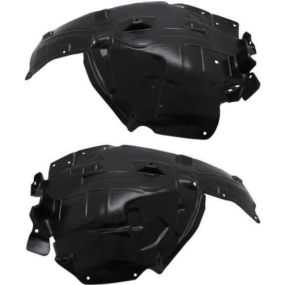Geelife Pair Set of 2 Fender Liners Front Driver & Passenger Side Left Right For Q50