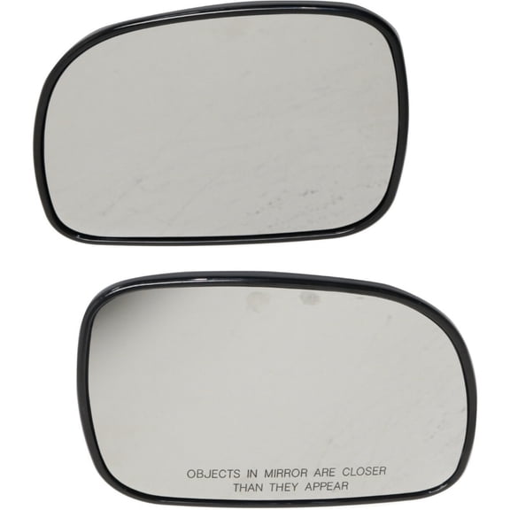 Geelife Pair Set of 2 Mirror Glasses Driver & Passenger Side Heated For Chrysler Dodge