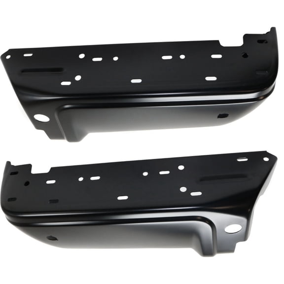 Geelife Pair Set of 2 Rear Step Bumper Face Bars Driver & Passenger Side For Ford Truck
