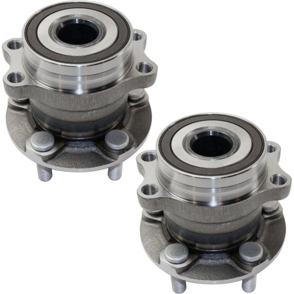 Geelife Pair Set of 2 Wheel Hubs Rear Driver & Passenger Side Left Right For Subaru