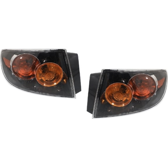Geelife Pair Tail Light For 2004-2006 Mazda 3 Sedan 3 Left Right Outer Models w Bumper
