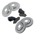 thumbnail image 1 of Geelife Posi Ceramic Brake Pad Rotor Kit Front Rear for Chrysler Dodge, 1 of 9