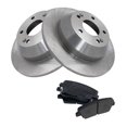 thumbnail image 1 of Geelife Posi Rear Metallic Brake Pad & Rotor Kit for Hyundai SUV, 1 of 7