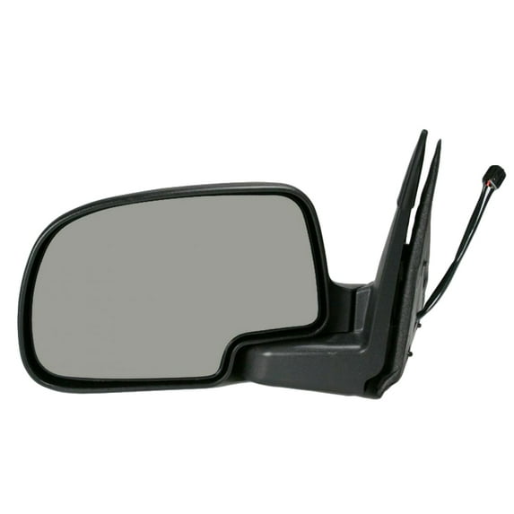 Geelife Power Heated Side Mirror w/ Puddle Light Textured LH For Chevrolet GMC