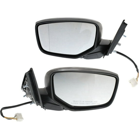 Geelife Power Mirror For Acura 2013-2018 ILX Dynamic Hybrid Manual Fold Paintable 2Pc