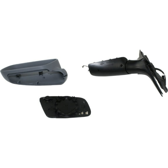 Geelife Power Mirror For Audi A6 A6 Quattro S6 Left Manual Folding Heated Paintable
