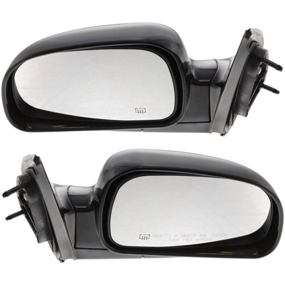 Geelife Power Mirror Set For Hyundai 05-06 Santa Fe Heated Folding Paintable